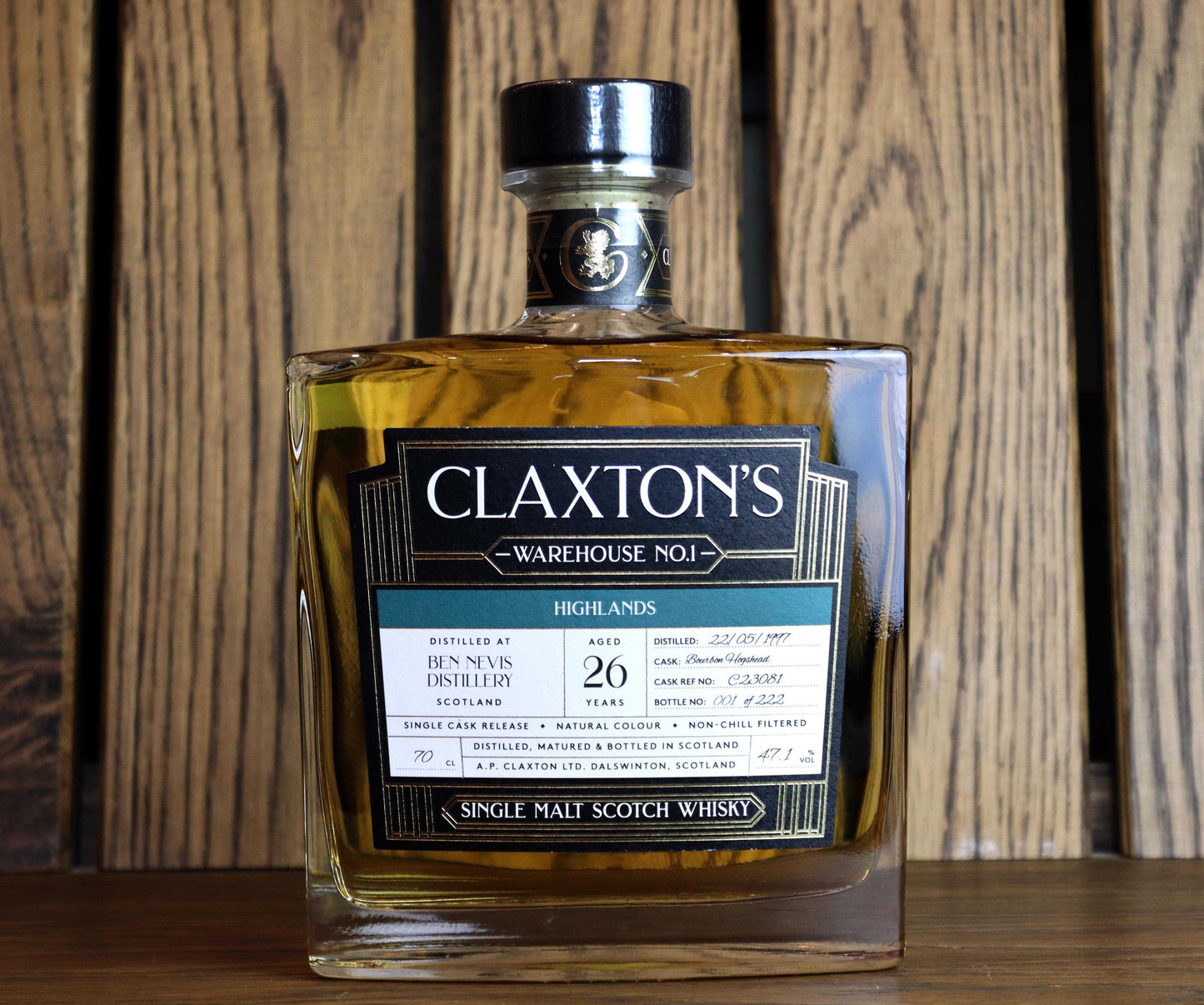 Claxton's - Ben Nevis - Aged 26 Years - Single Malt Scotch Whisky