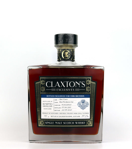 Stirk's Selection - Claxton's - Benrinnes - Aged 13 Years - Single Malt Scotch Whisky