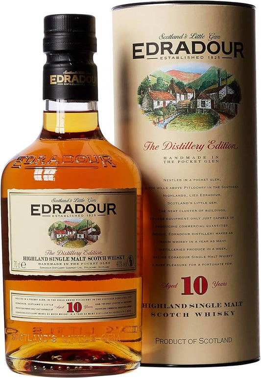 Edradour - Aged 10 Years - Single Malt Scotch Whisky