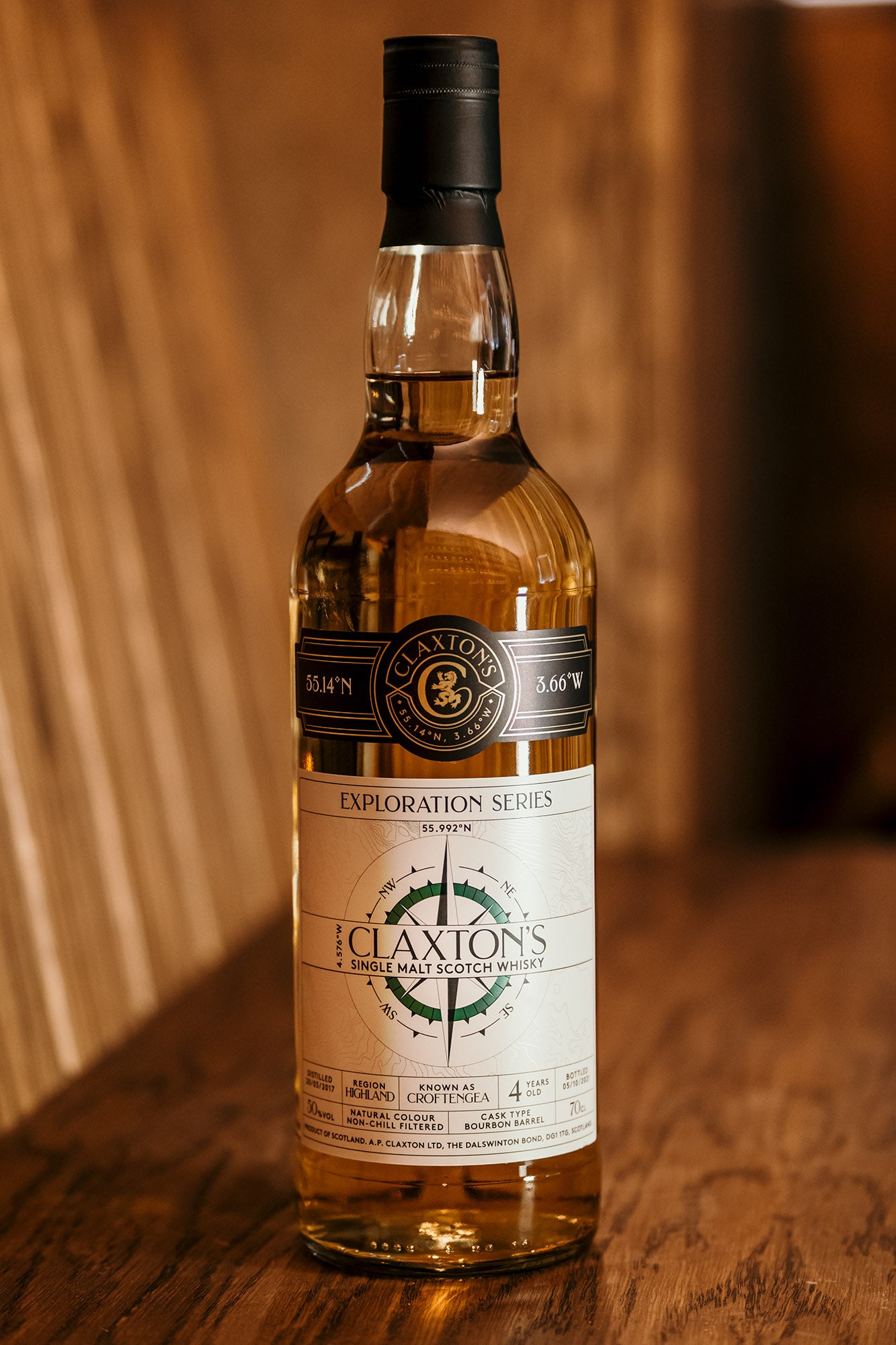 Claxton's - Croftengea - Aged 4 Years - Single Malt Scotch Whisky