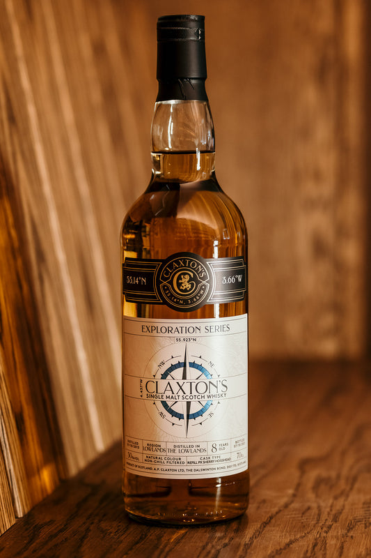 Claxton's - Lowlands - Aged 8 Years - Single Malt Scotch Whisky