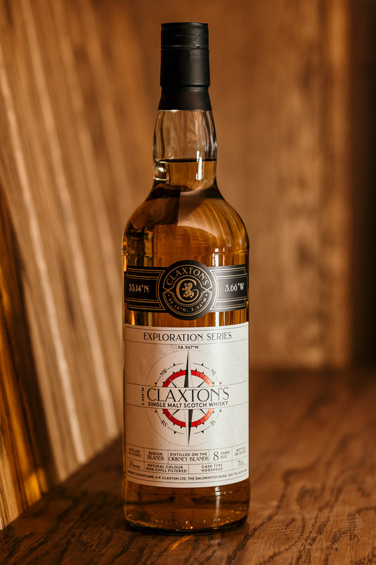 Claxton's - Orkney - Aged 8 Years - Single Malt Scotch Whisky