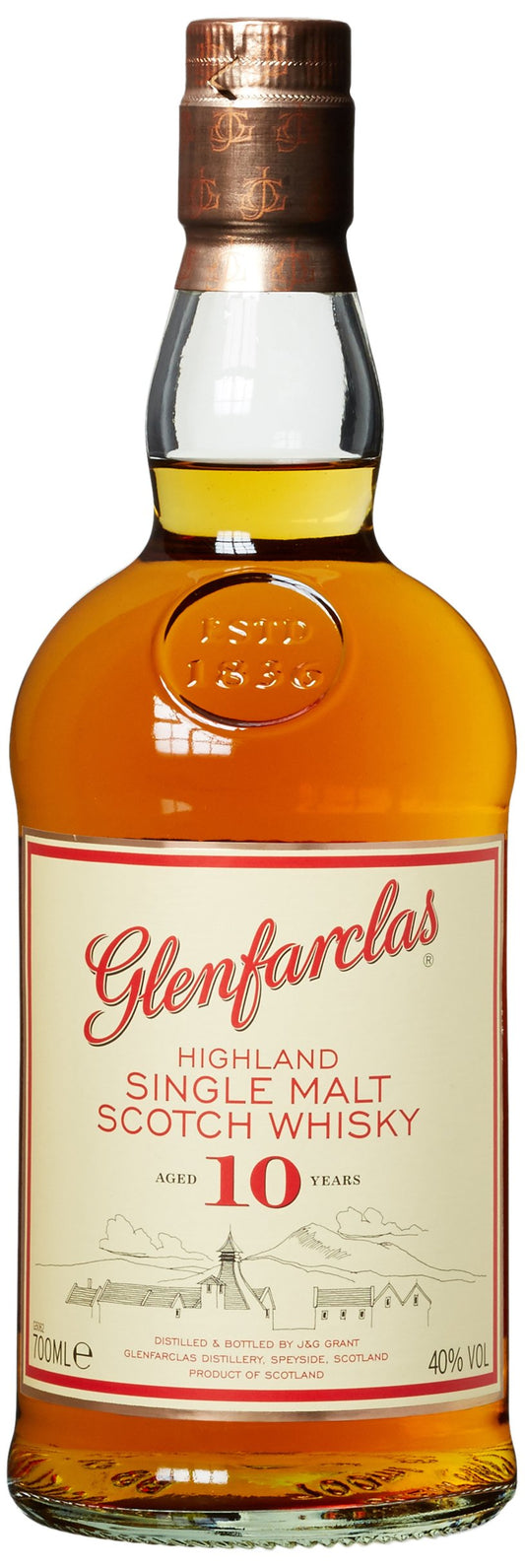 Glenfarclas - Aged 10 Years - Single Malt Scotch Whisky