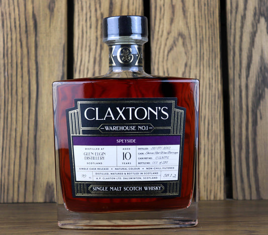 Claxton's - Glen Elgin - Aged 10 Years - Single Malt Scotch Whisky