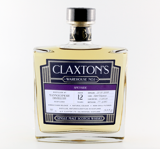 Claxton's - Mannochmore - Aged 12 Years - Single Malt Scotch Whisky