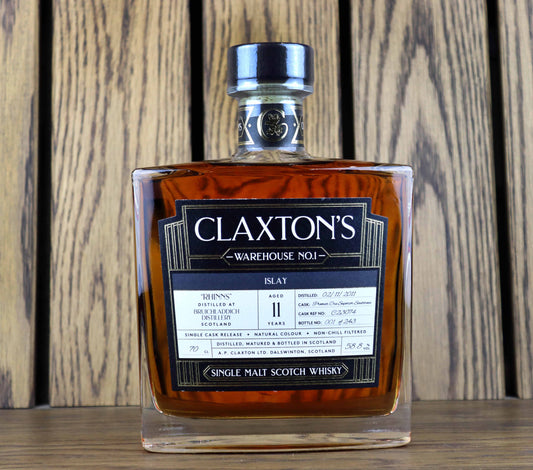 Claxton's - Rhinns Bruichladdich - Aged 11 Years - Single Malt Scotch Whisky