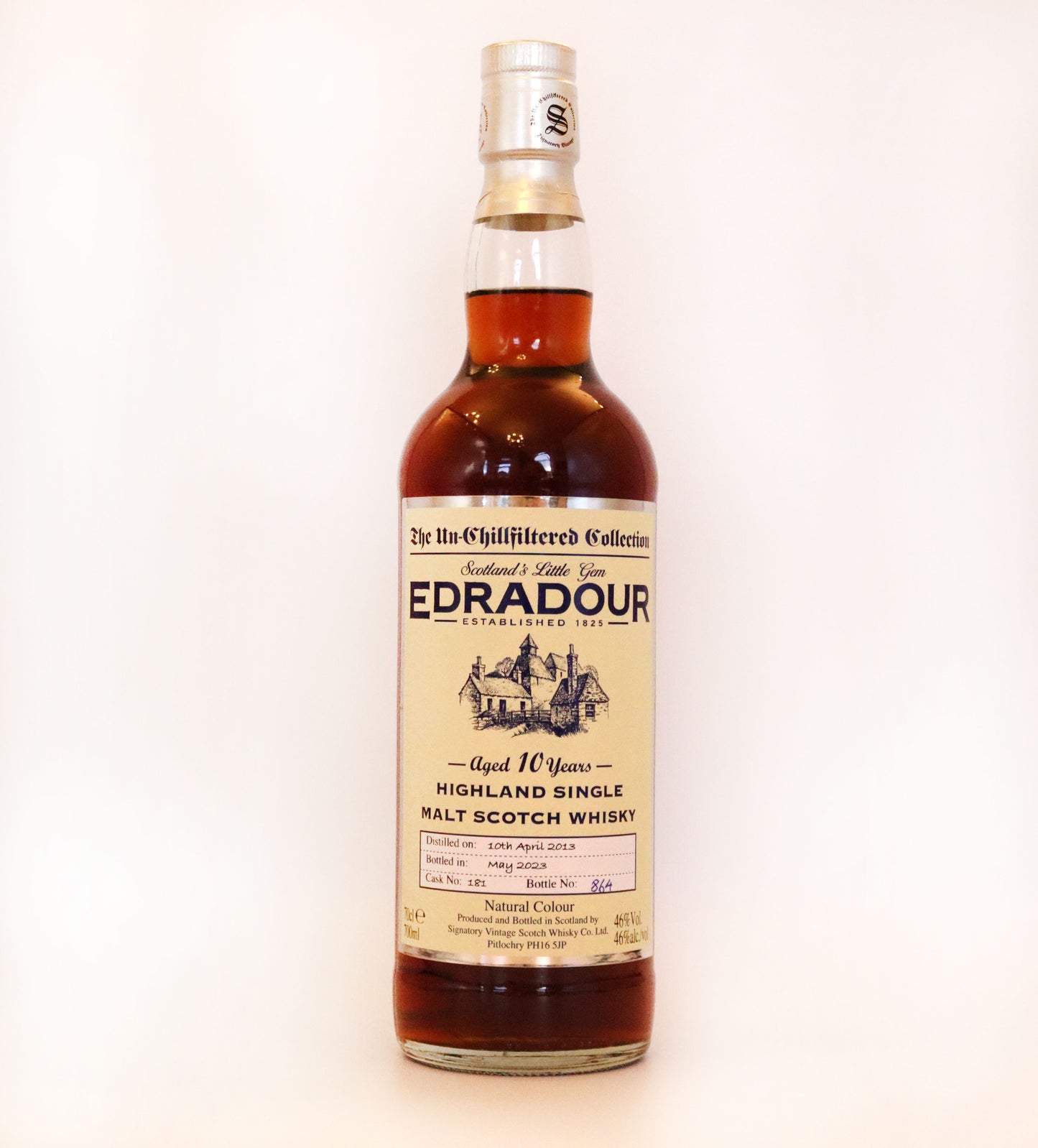 Signatory - Edradour - 10 years old - Single Malt Scotch Whisky
