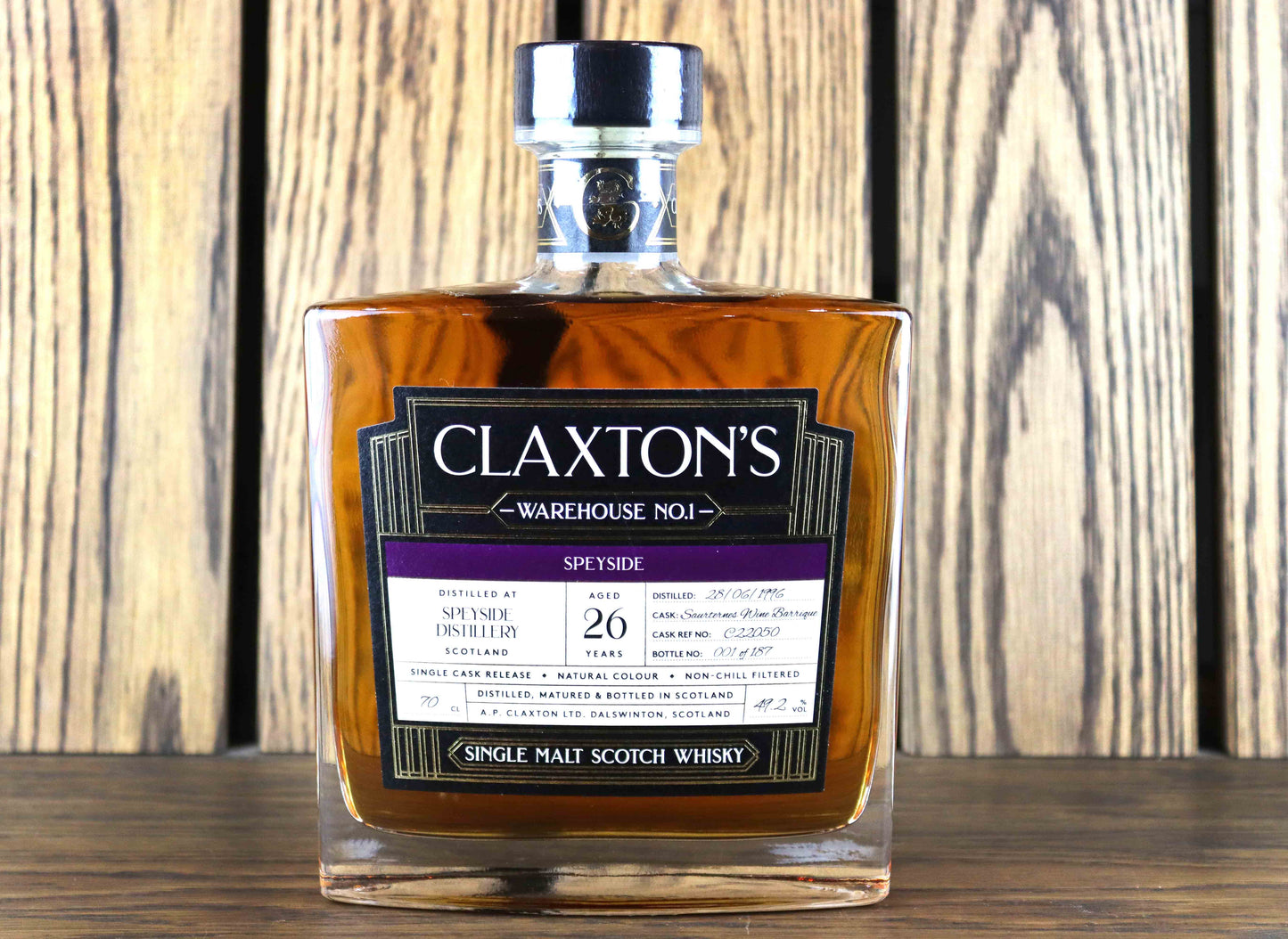 Claxton's - Speyside - Aged 26 Years - Single Malt Scotch Whisky