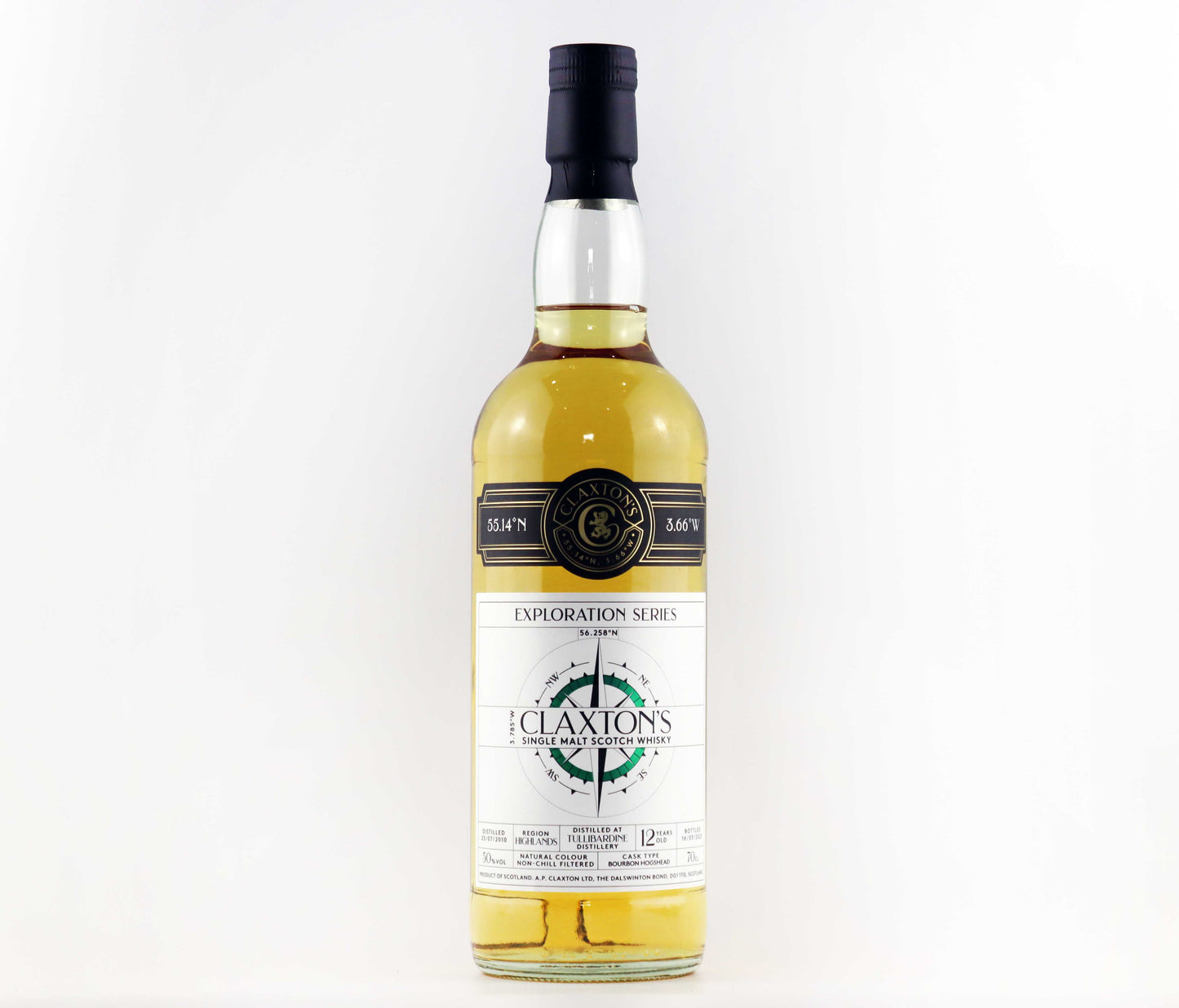 Claxton's - Tullibardine - Aged 12 Years - Single Malt Scotch Whisky